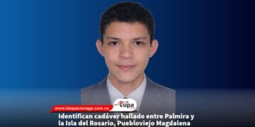 Identifican cadáver hallado entre Palmira y la Isla del Rosario, Puebloviejo Magdalena