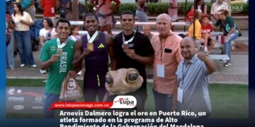 Arnovis Dalmero logra el oro en Puerto Rico, un atleta formado en la programa de Alto Rendimiento de la Gobernación del Magdalena