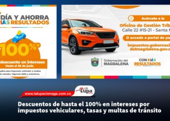 Descuentos de hasta el 100% en intereses por impuestos vehiculares, tasas y multas de tránsito