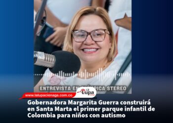 Gobernadora Margarita Guerra construirá en Santa Marta el primer parque infantil de Colombia para niños con autismo