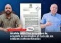 Alcalde retiró los proyectos de acuerdo presentados al Concejo en sesiones extraordinarias 