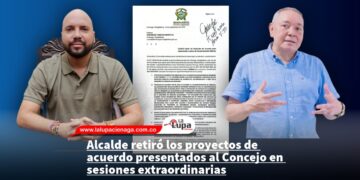 Alcalde retiró los proyectos de acuerdo presentados al Concejo en sesiones extraordinarias 