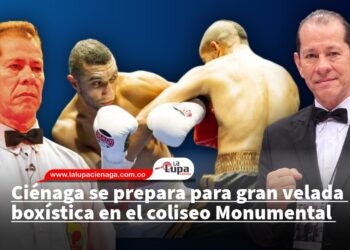 Ciénaga se prepara para gran velada boxística en el coliseo Monumental 