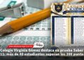 Colegio Virginia Gómez destaca en prueba Saber 11: más de 40 estudiantes superan los 300 puntos