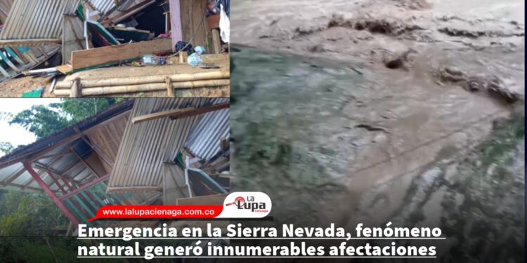 Emergencia en la Sierra Nevada, fenómeno natural generó innumerables afectaciones