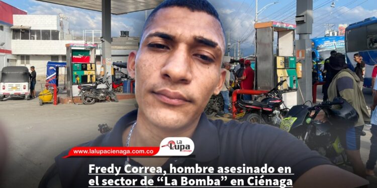 Fredy Correa, hombre asesinado en el sector de “La Bomba” en Ciénaga